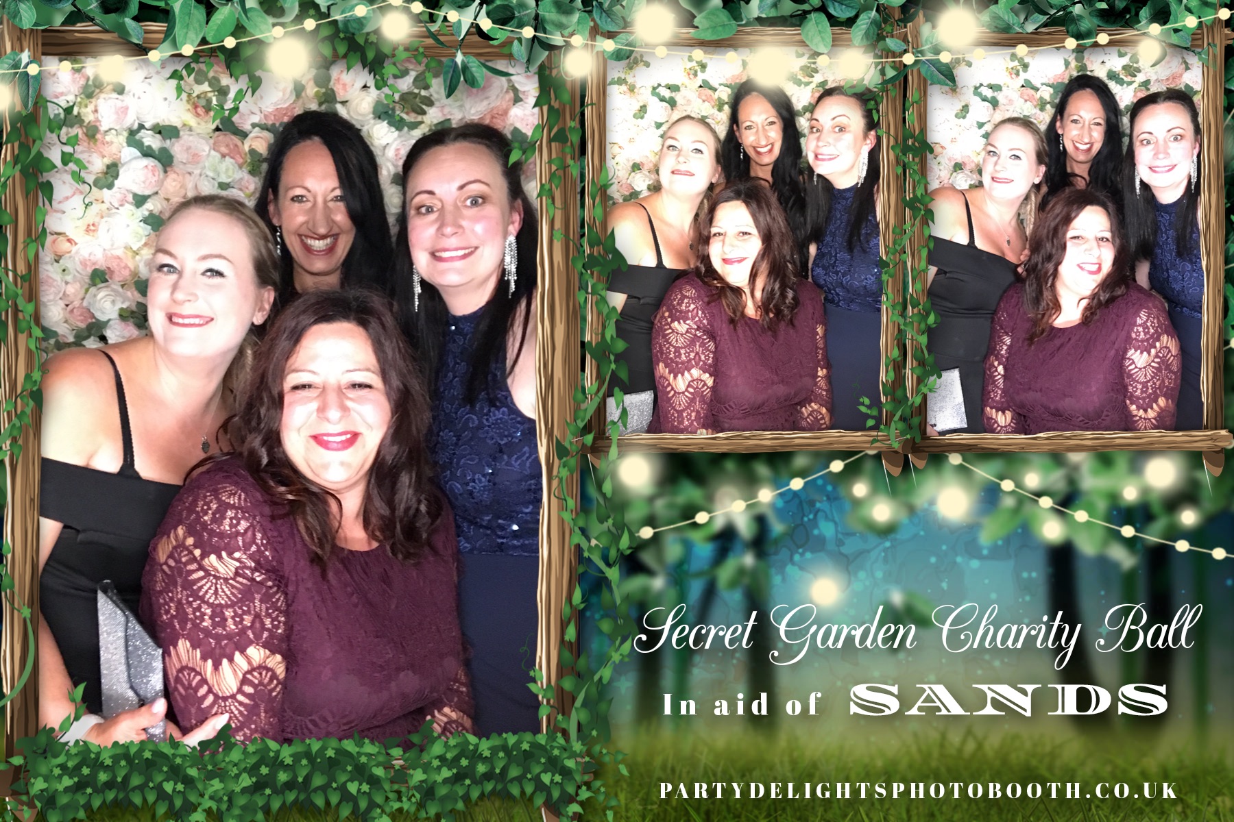 Secret Garden Charity Ball - In aid of SANDS - Prints | View more photos from the event at gallery.partydelightsphotobooth.co.uk/u/PartyDelightsPhotoBooth/Secret-Garden-Charity-Ball-In-aid-of-SANDS-Prints
